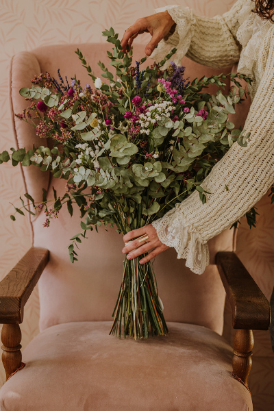 Ramos de flores preservadas